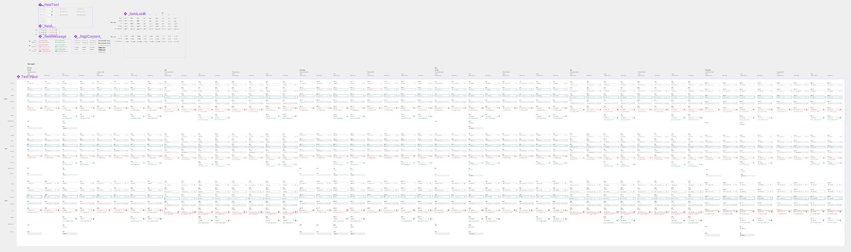 Figma variant text input component before